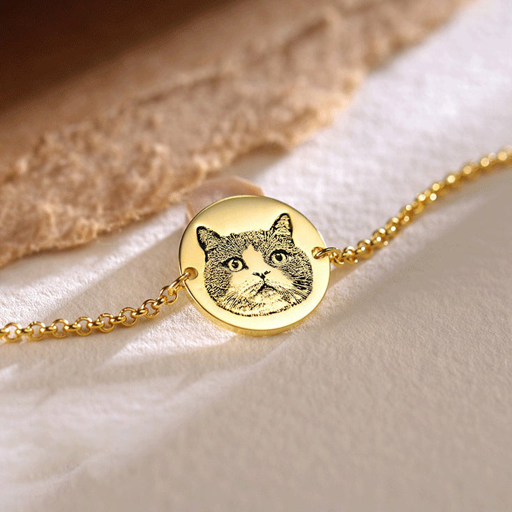 Custom 925 Silver Pet Bracelet