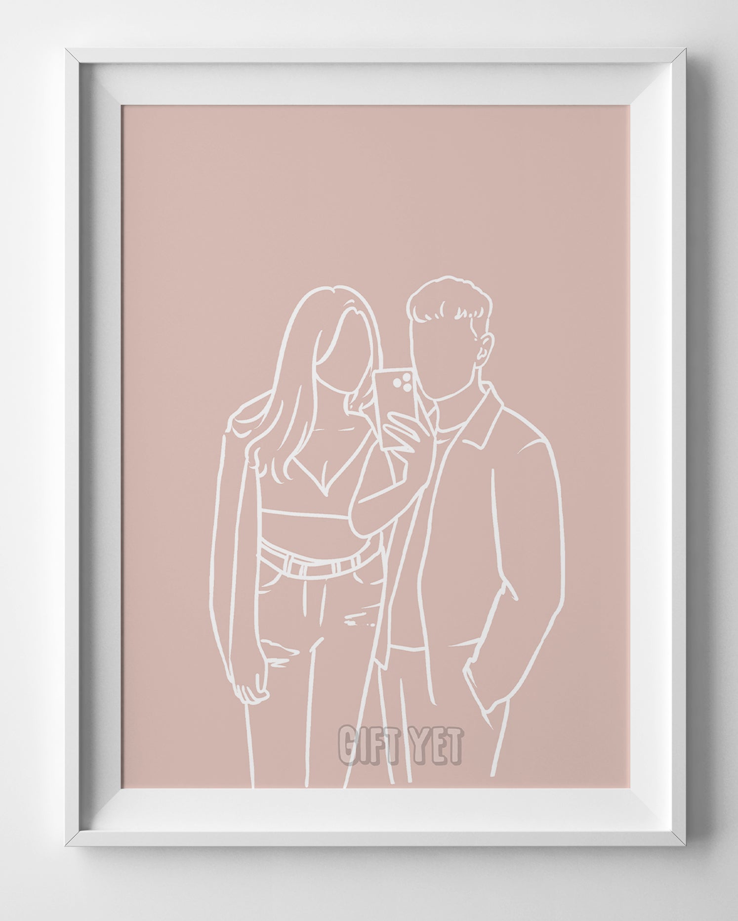 Custom Line Drawing From photo