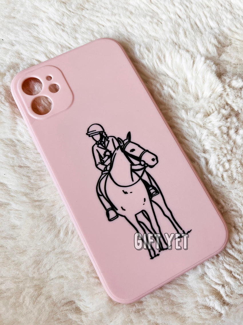 Custom Line Art Phone Case
