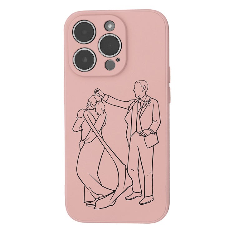 Custom Line Art Phone Case