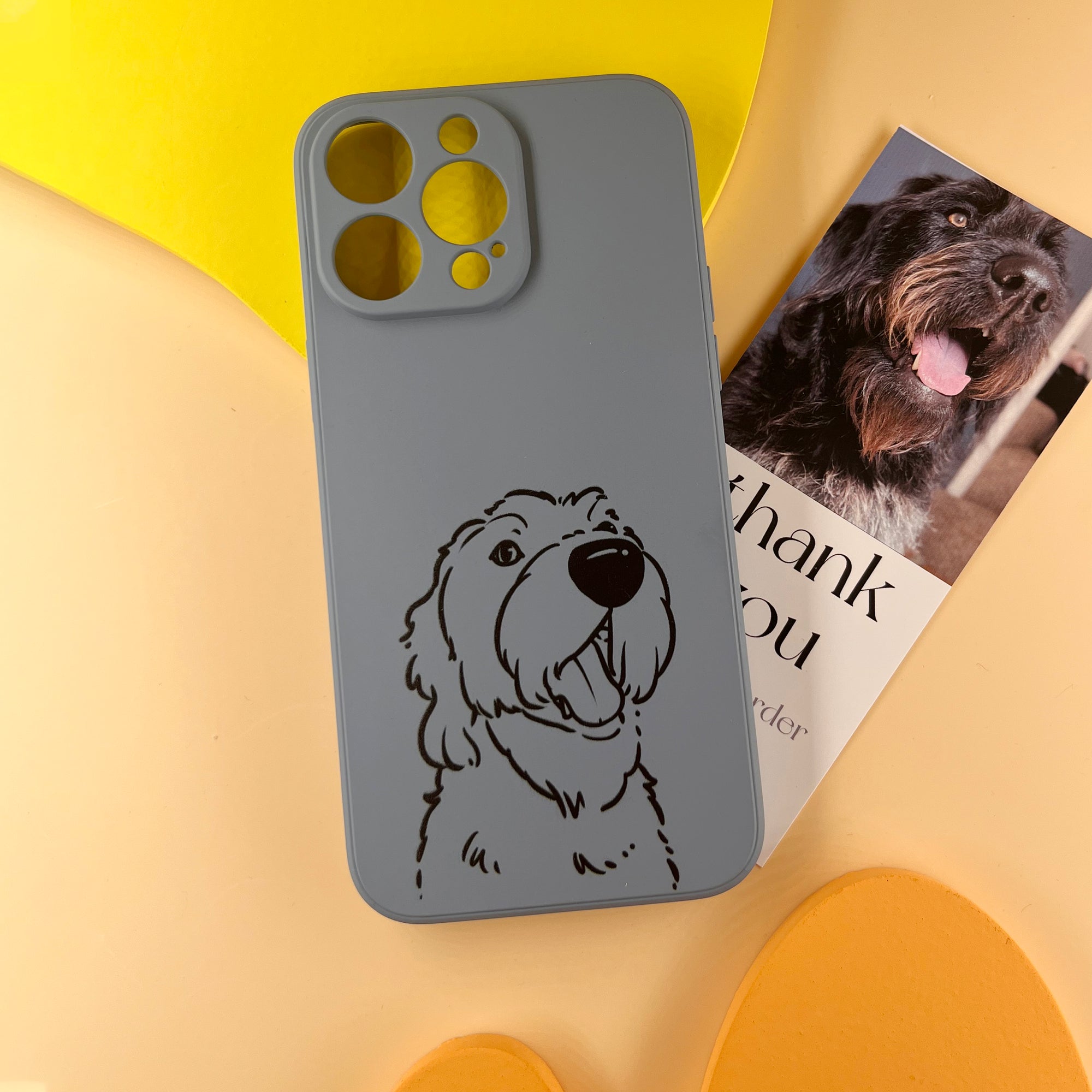 Personalised Dog iPhone Case (6 colours)