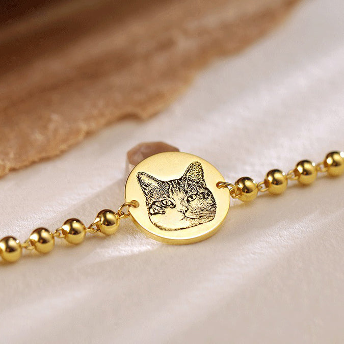 Custom 925 Silver Pet Bracelet