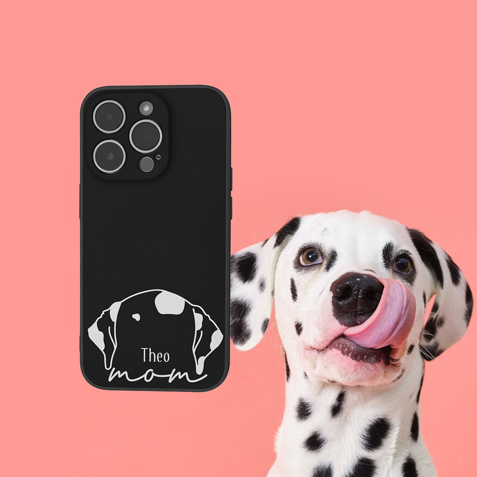 Personalised Dog Ear Phone Case