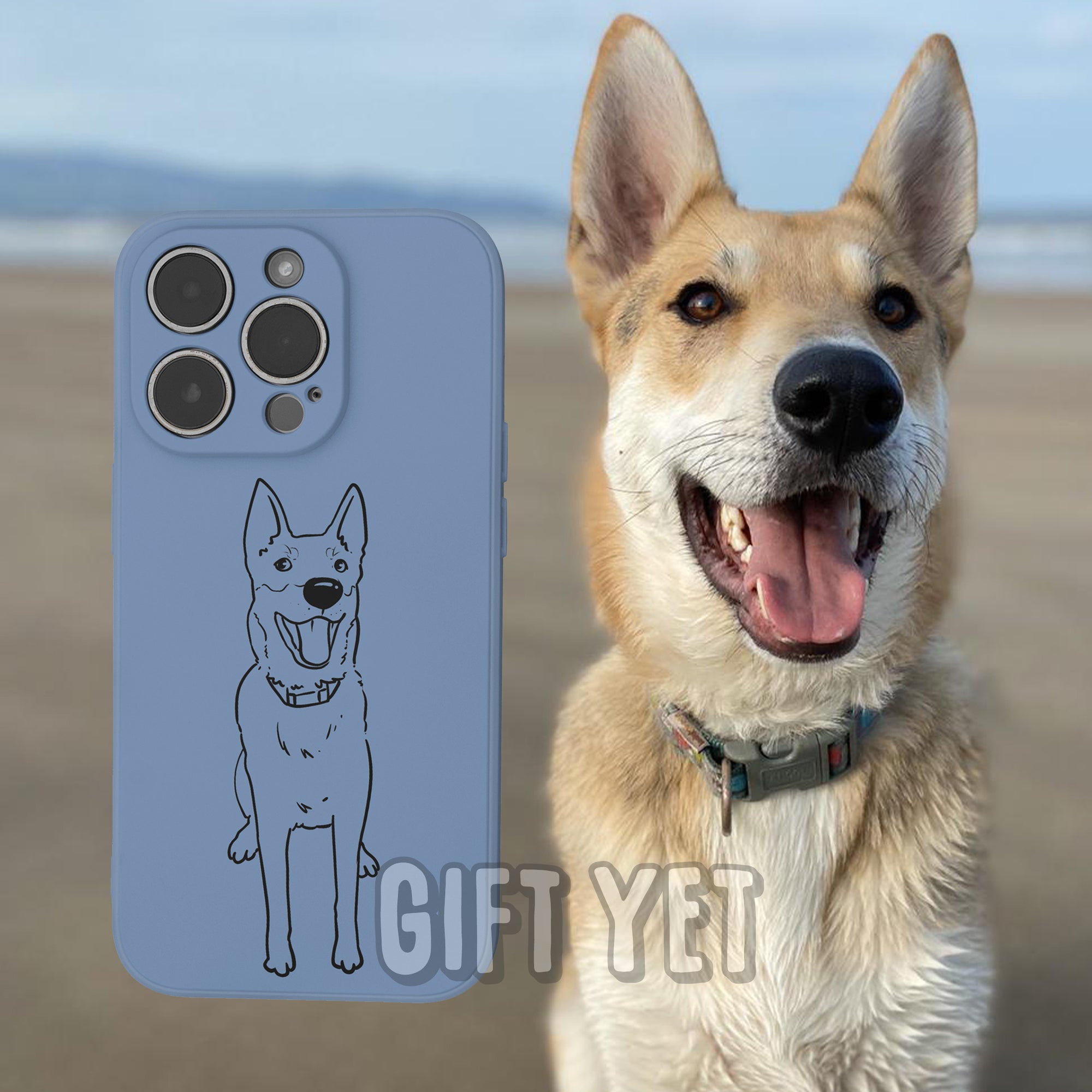 Personalised Dog iPhone Case (6 colours)