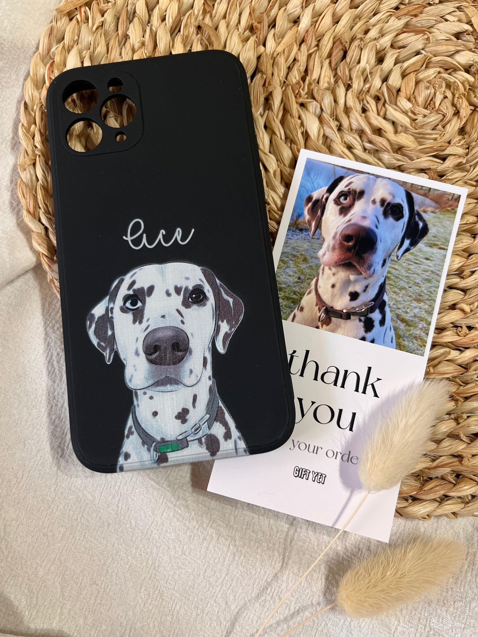 Custom Dog iPhone Case (6 Colours)