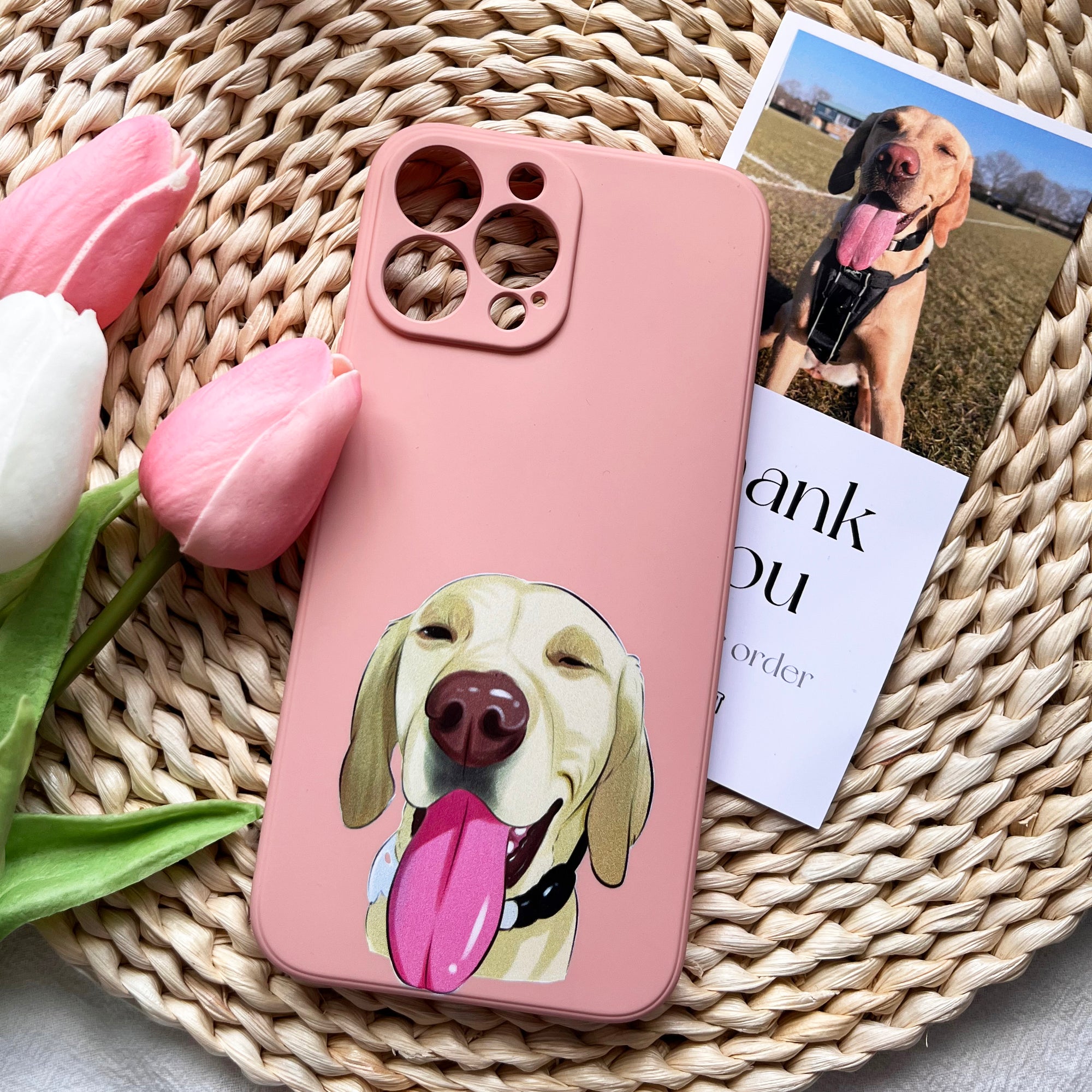 Custom Cat iPhone Case (6 Colours)