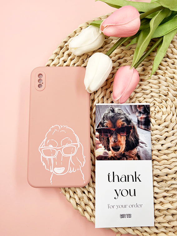 Personalised Dog iPhone Case (6 colours)