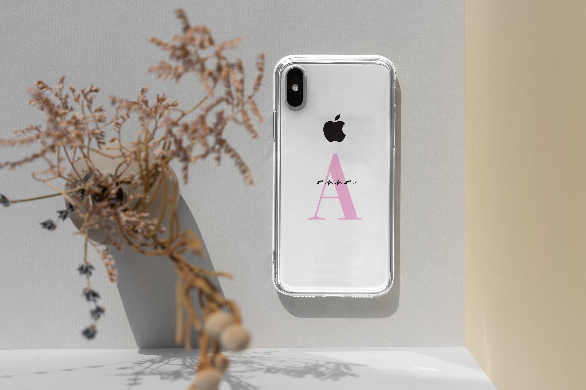 Clear Name iPhone Case