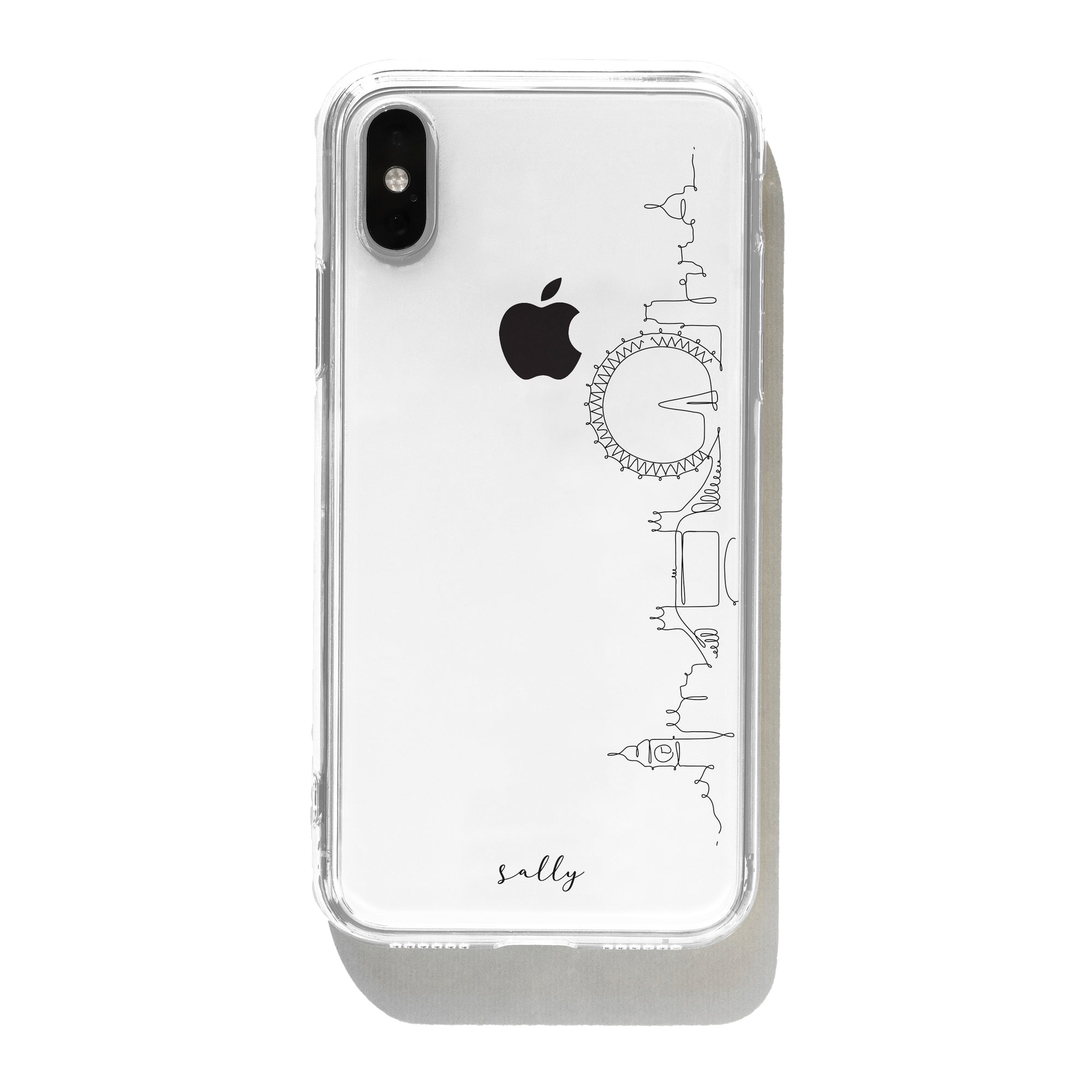 Personalised London Skyline iPhone Case