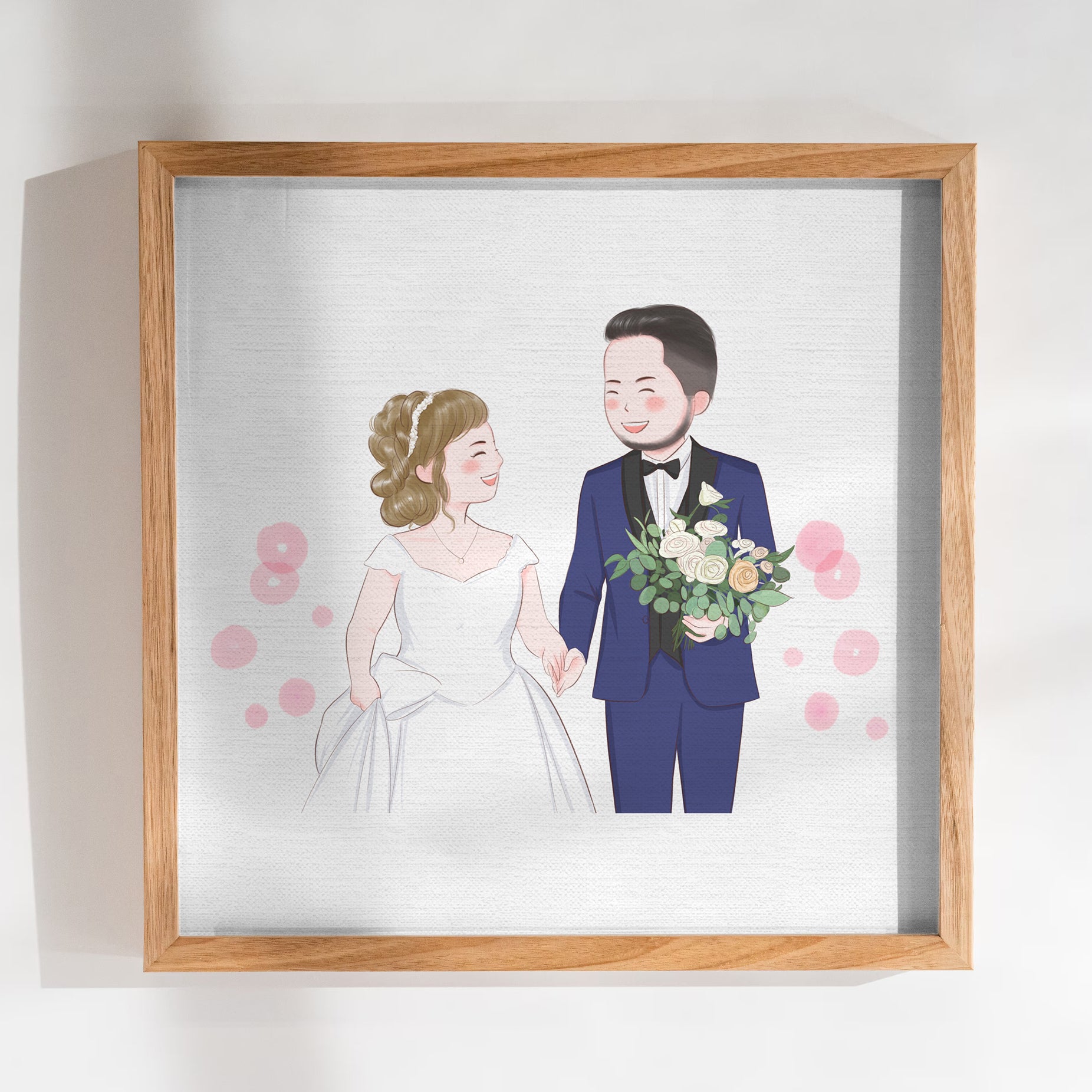 custom wedding illustration