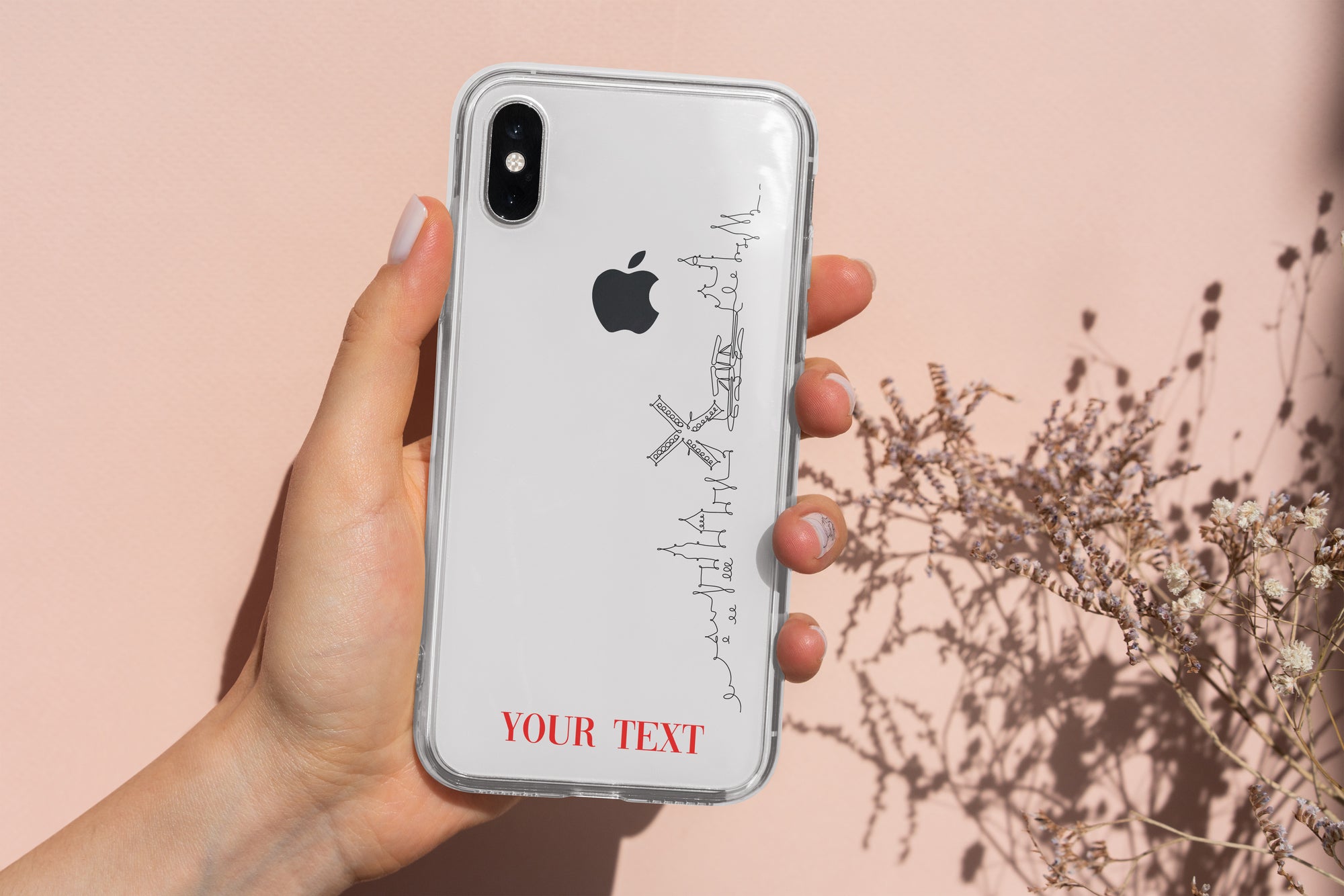 Personalised London Skyline iPhone Case