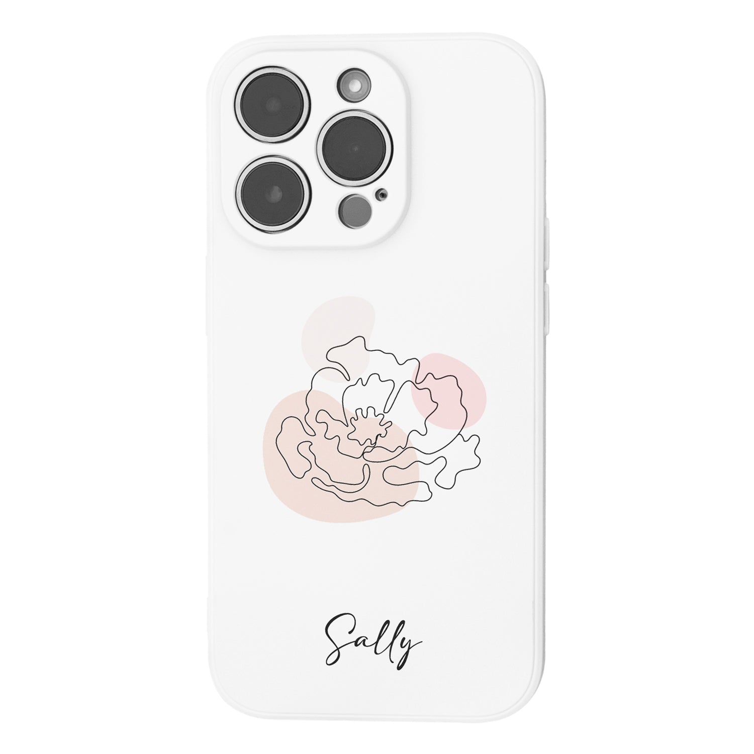 Personalised Floral iPhone Case