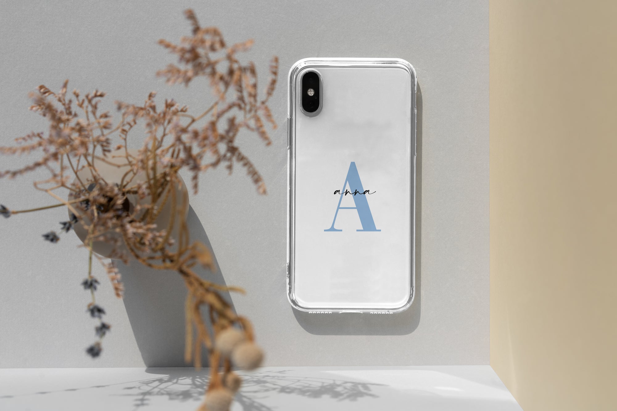 Clear Name iPhone Case