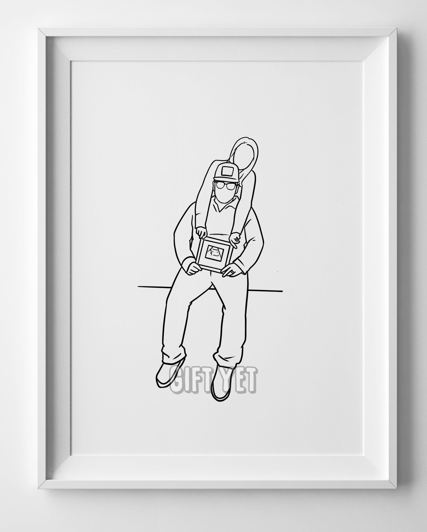 Personalised One Line Drawing