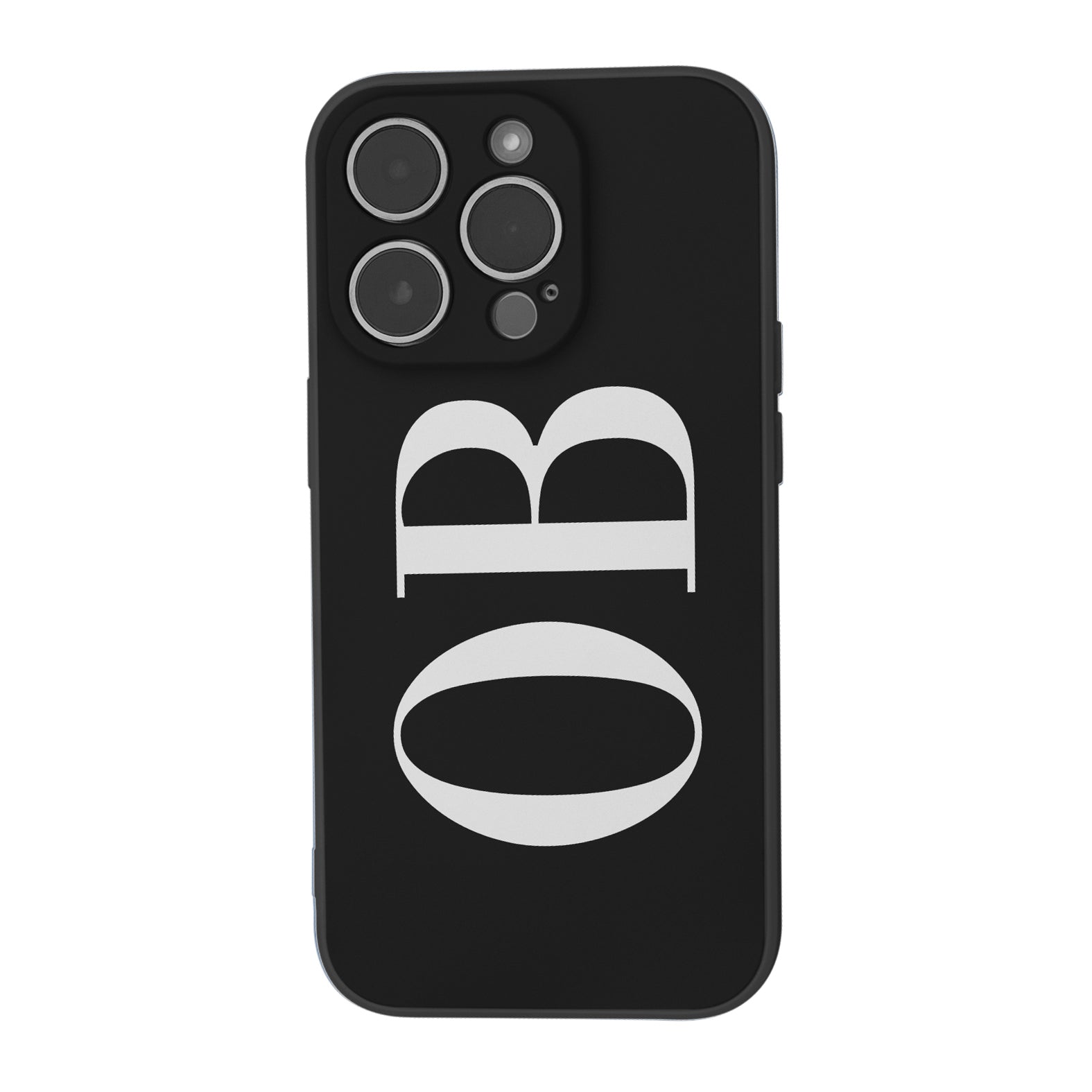 Monogram Phone Case (Black Case)