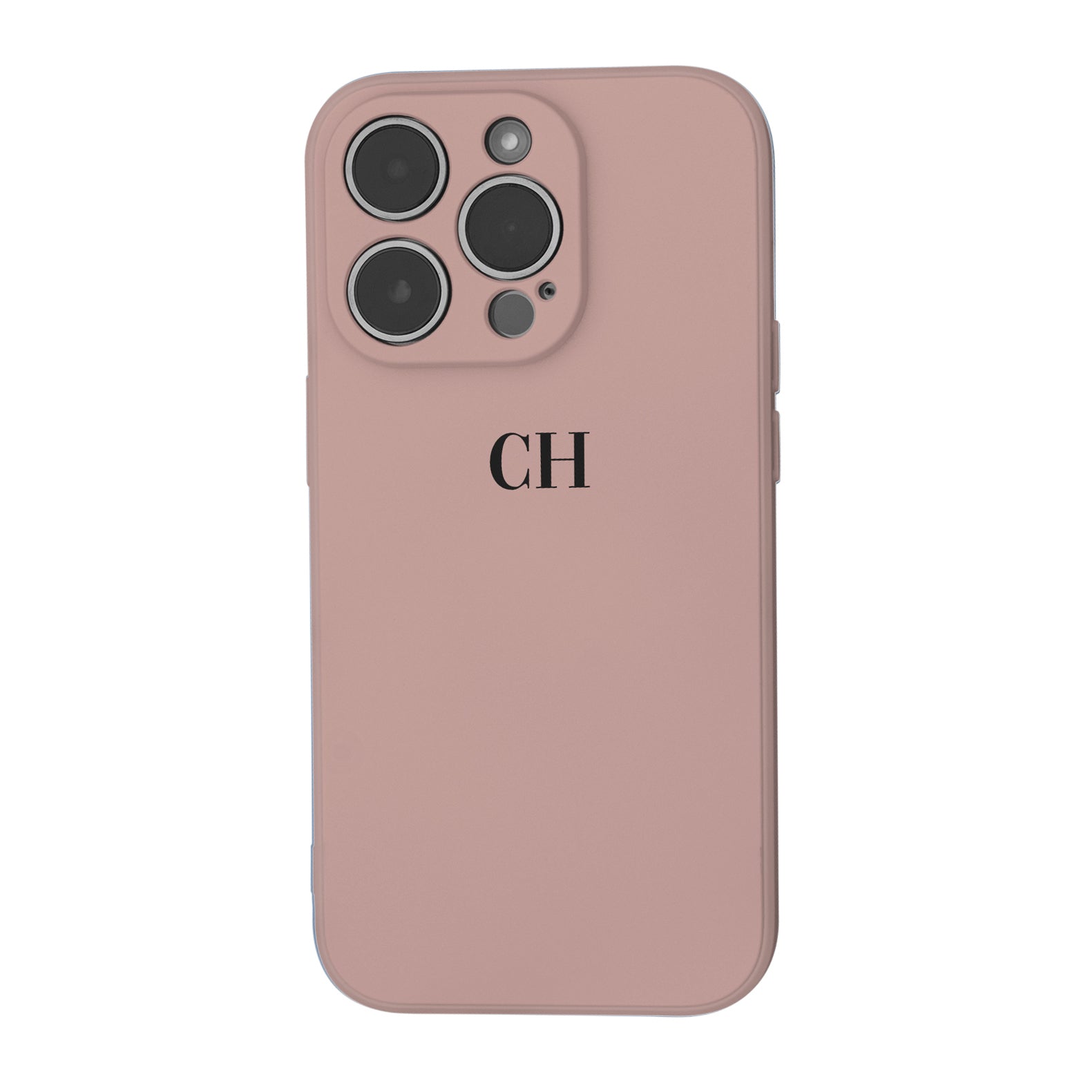 monogram iphone case pink