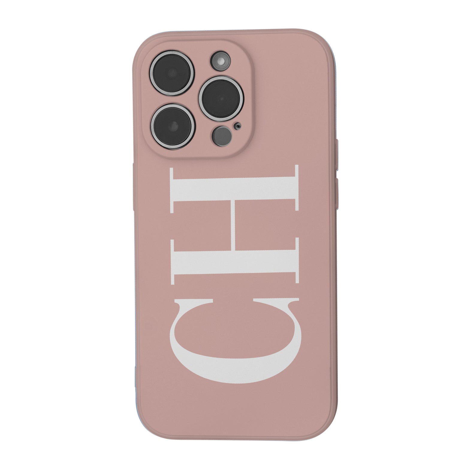 monogram iphone case pink